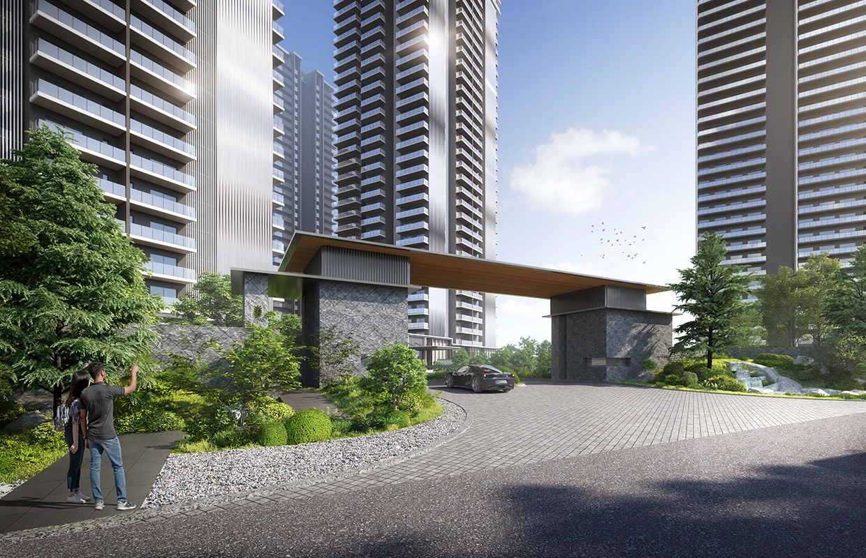 Krisumi Waterside Residences exterior view