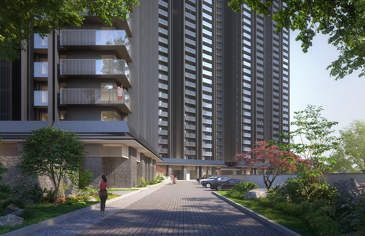 Krisumi Waterside tower view