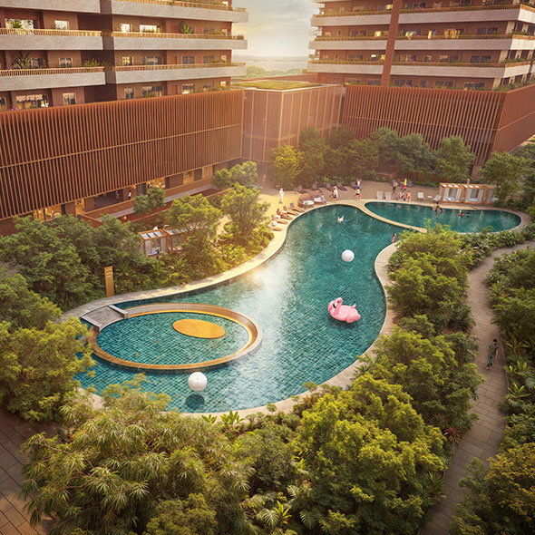Max Estate 360 clubhouse